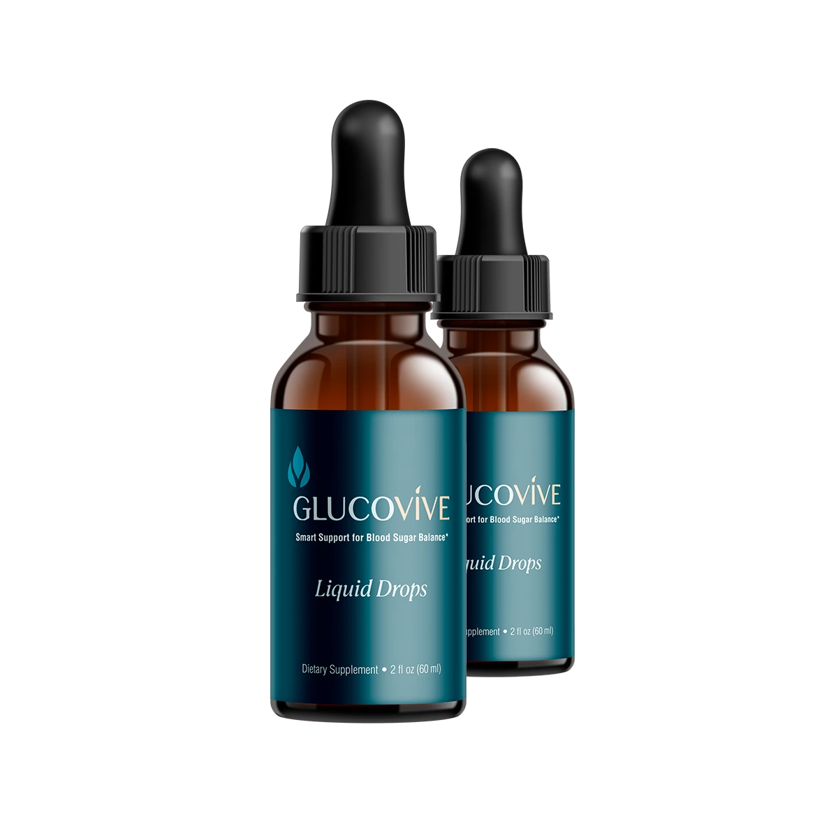GlucoVive supplement bottles